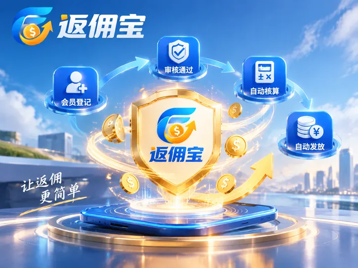 返佣宝会员系统-返佣自动到账